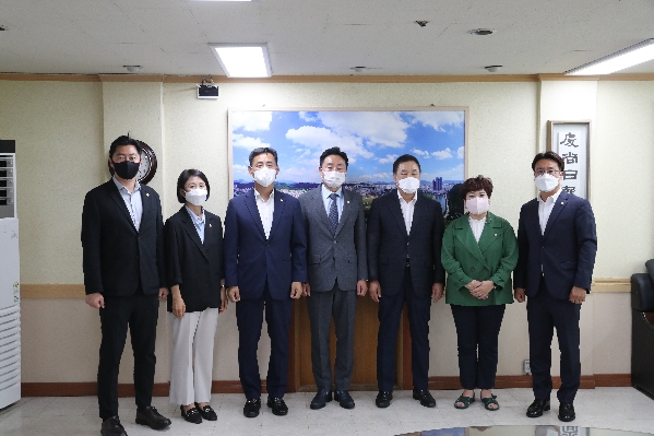 울산 제8대 남구의회 의장단 유관기관 방문_2