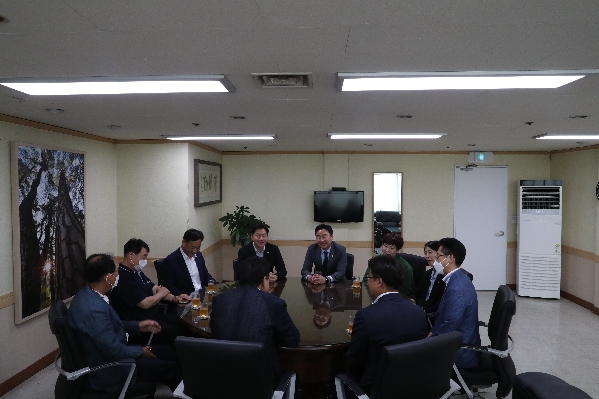 울산 제8대 남구의회 의장단 유관기관 방문_3