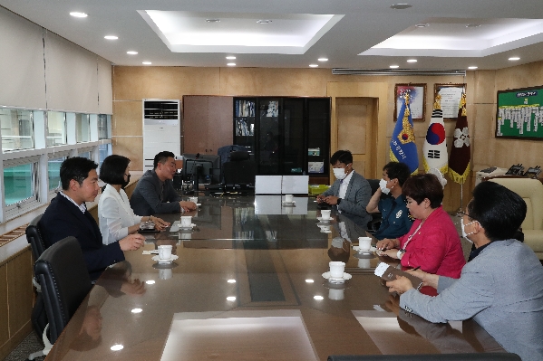 울산 제8대 남구의회 의장단 유관기관 방문_3