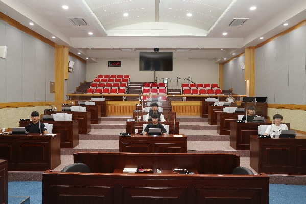 박인서의원 남목고등학교 학생 의회 견학_1