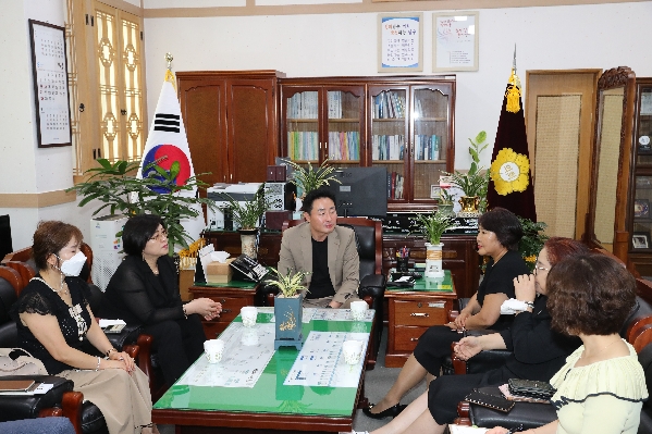 의회를 사랑하는 사람들 남부지회 임원진 내방_1