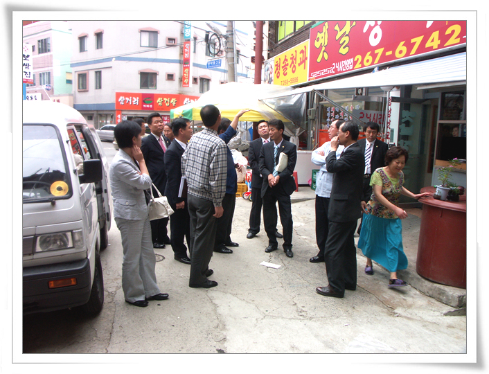야음시장 아케이드 공사현장 답사_1