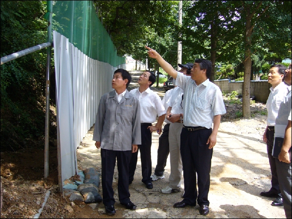 집중호우 피해지역 방문 _6