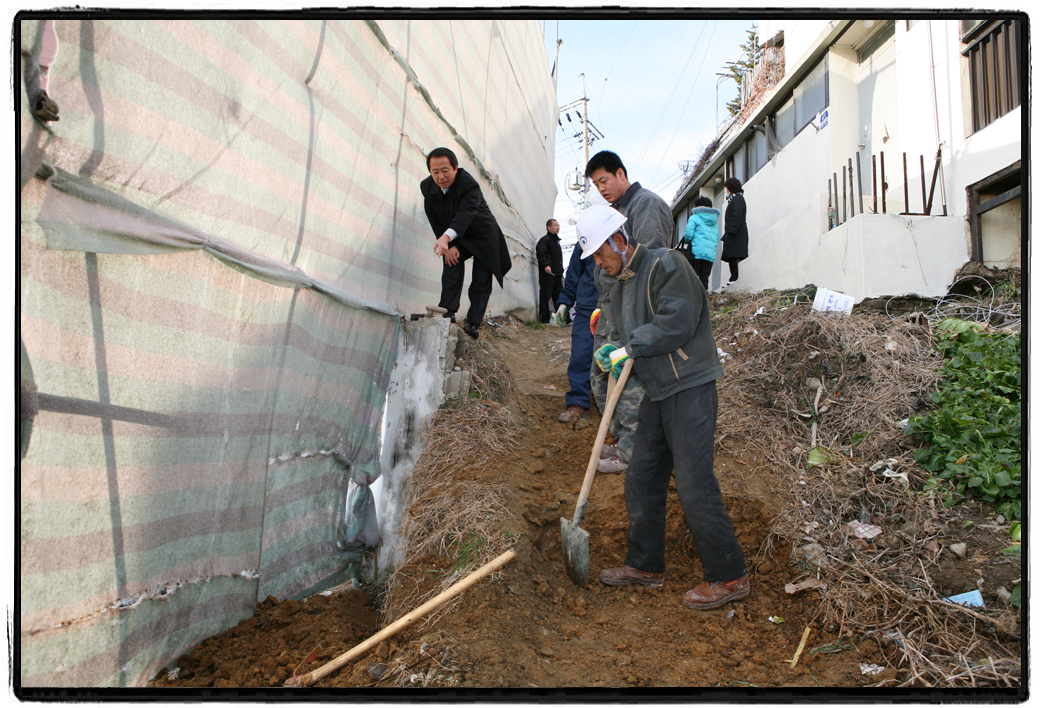 신정2동 한일아파트옆 도로관련민원 현장방문_2