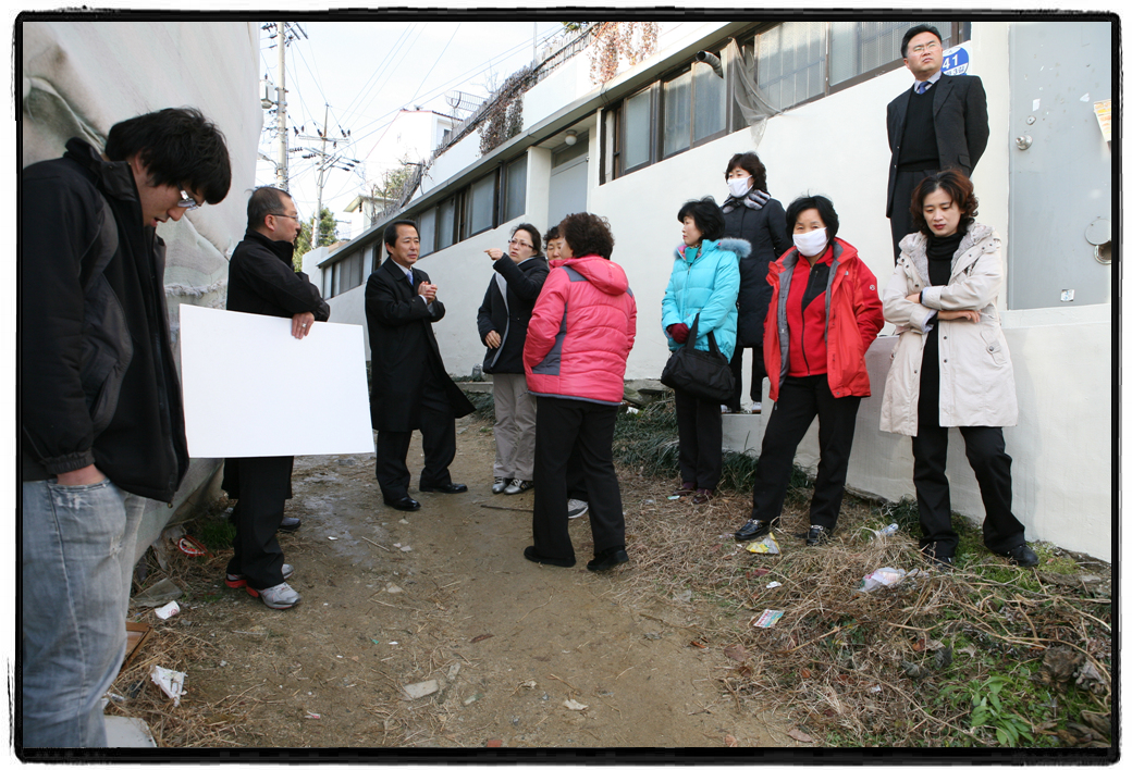 신정2동 한일아파트옆 도로관련민원 현장방문_3