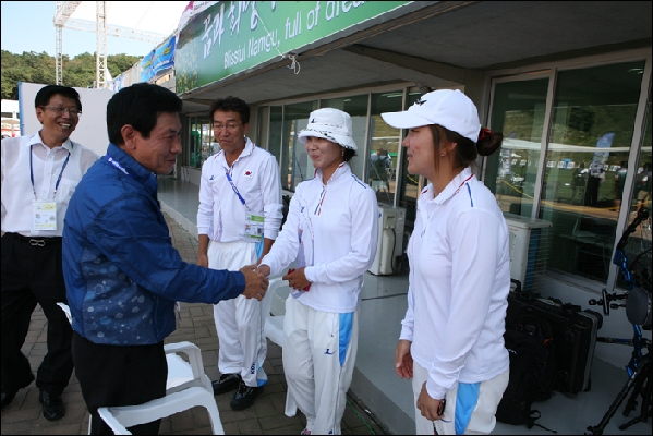 제45회 세계양궁선수권대회 경기관람 및 선수격려_3