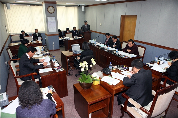 2009년 제4회추가경정예산심의(기획감사실,보건소)_0