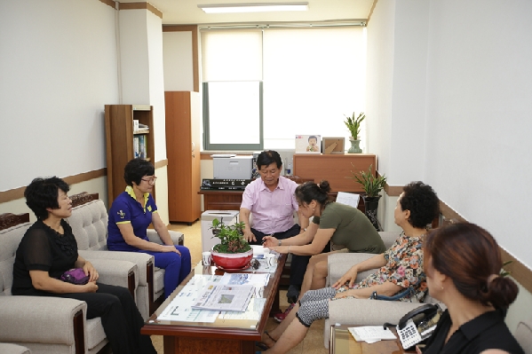 복지건설위원장 1일 민원 주민생활불편 건의사항 청취_1