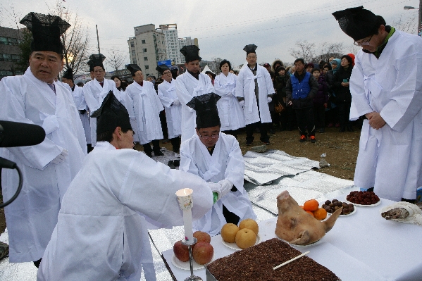 정월대보름 달집태우기_2