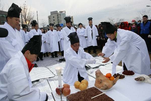 정월대보름 달집태우기_3