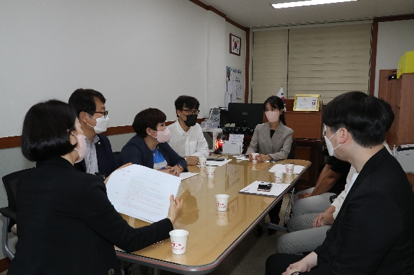 번영로하늘채 입주자예정협의회 통학로 개선 요청 간담회_0