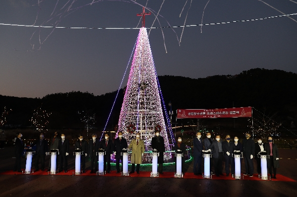 선암호수공원 크리스마스 트리 점등식_3