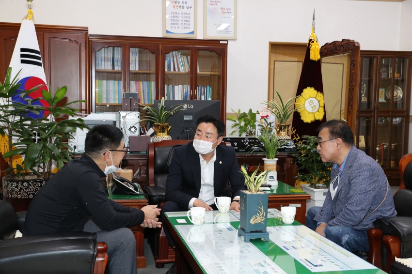 울산 남구 환경미화원 노조위원장 간담회_3