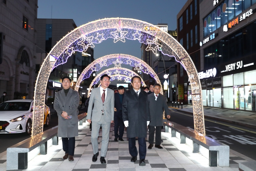 왕생이길 야간경관조명 점등식_2