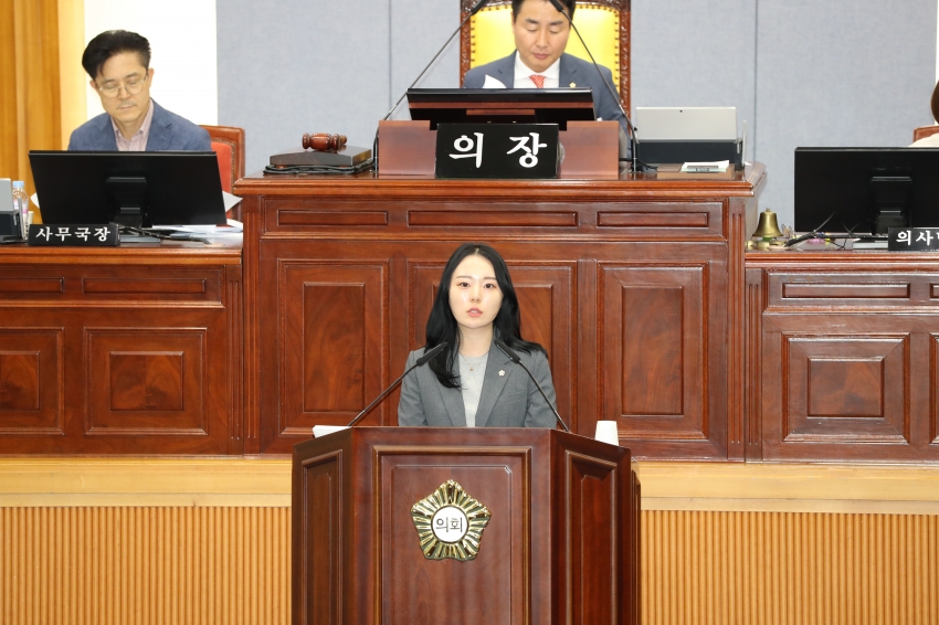  남구의회 김예나 의원, 은둔형 외톨이 지원 방안 마련 촉구