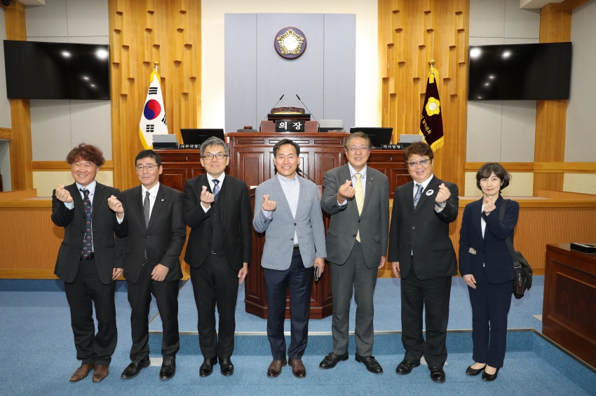 일본 시모노세키시 남구의회 내방_1