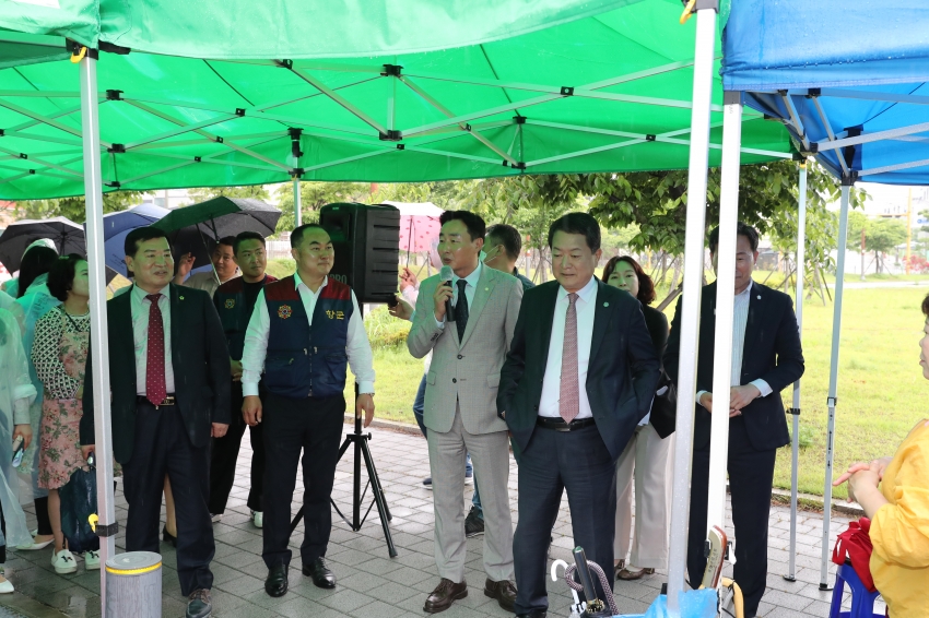 옥동 재향군인회 사랑의 자장면 나눔 봉사_1