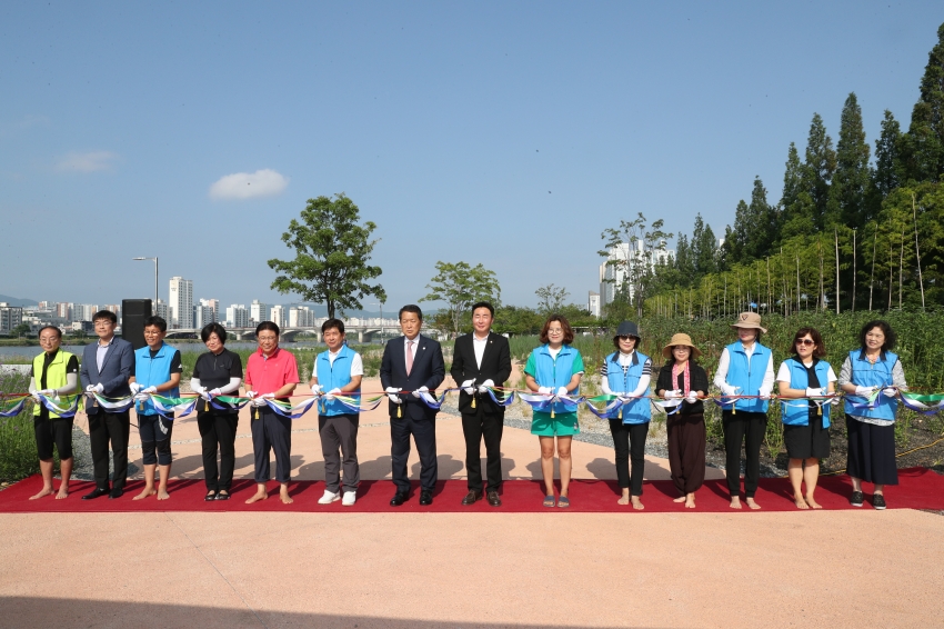 태화강 맨발걷기 산책로 개통식_1