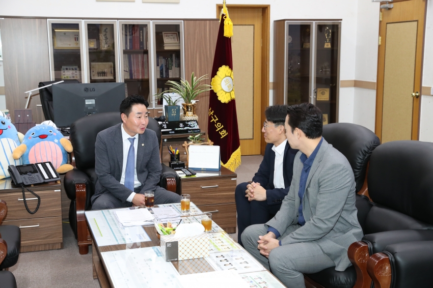 남부경찰서 신임 정보과장 방문_2