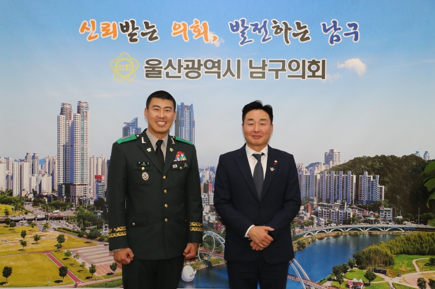 육군 7765부대 제3대대 신임 대대장 내방_2