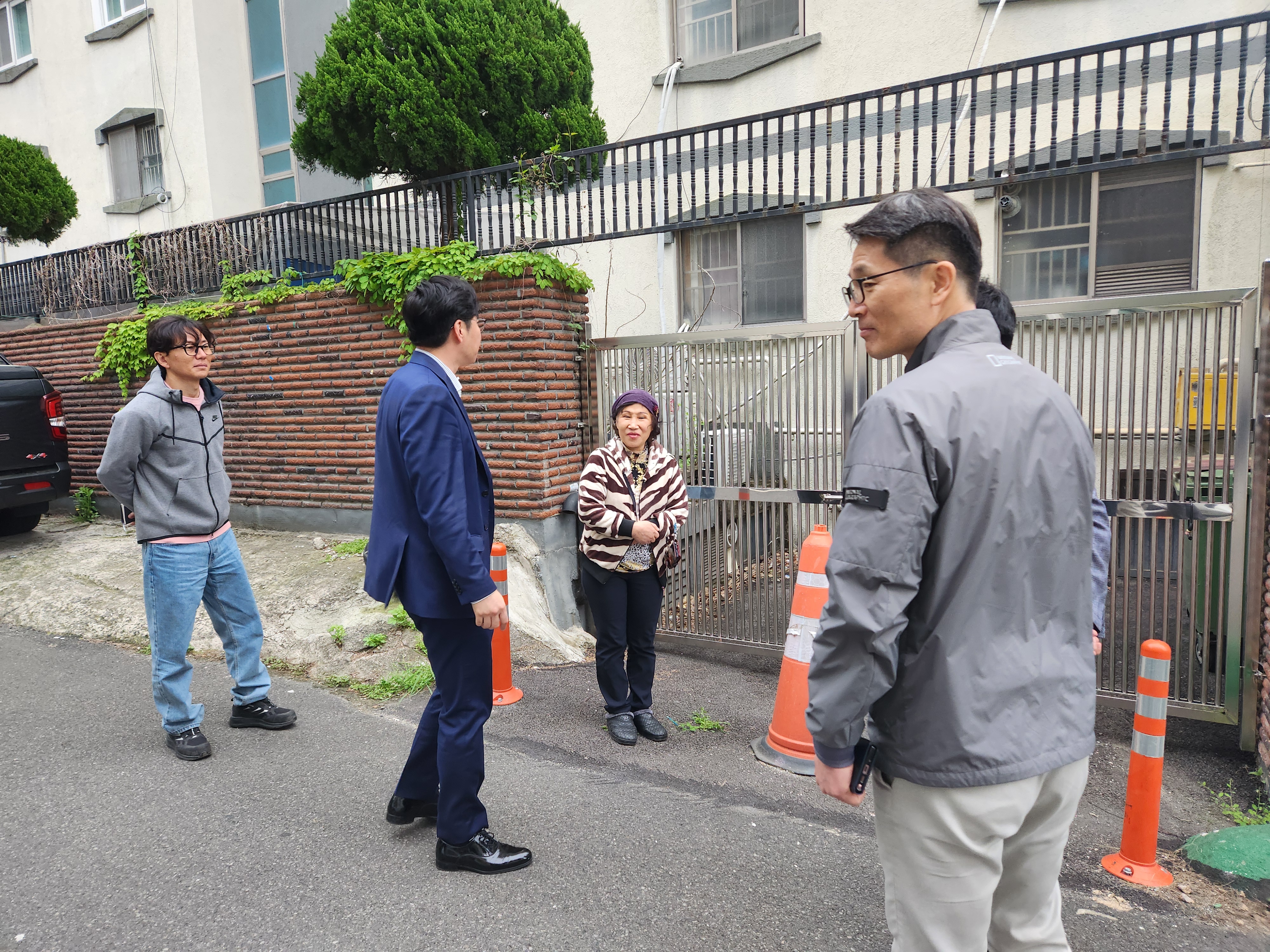 김대영 남구의원, 수암동 상습침수지역 현장방문