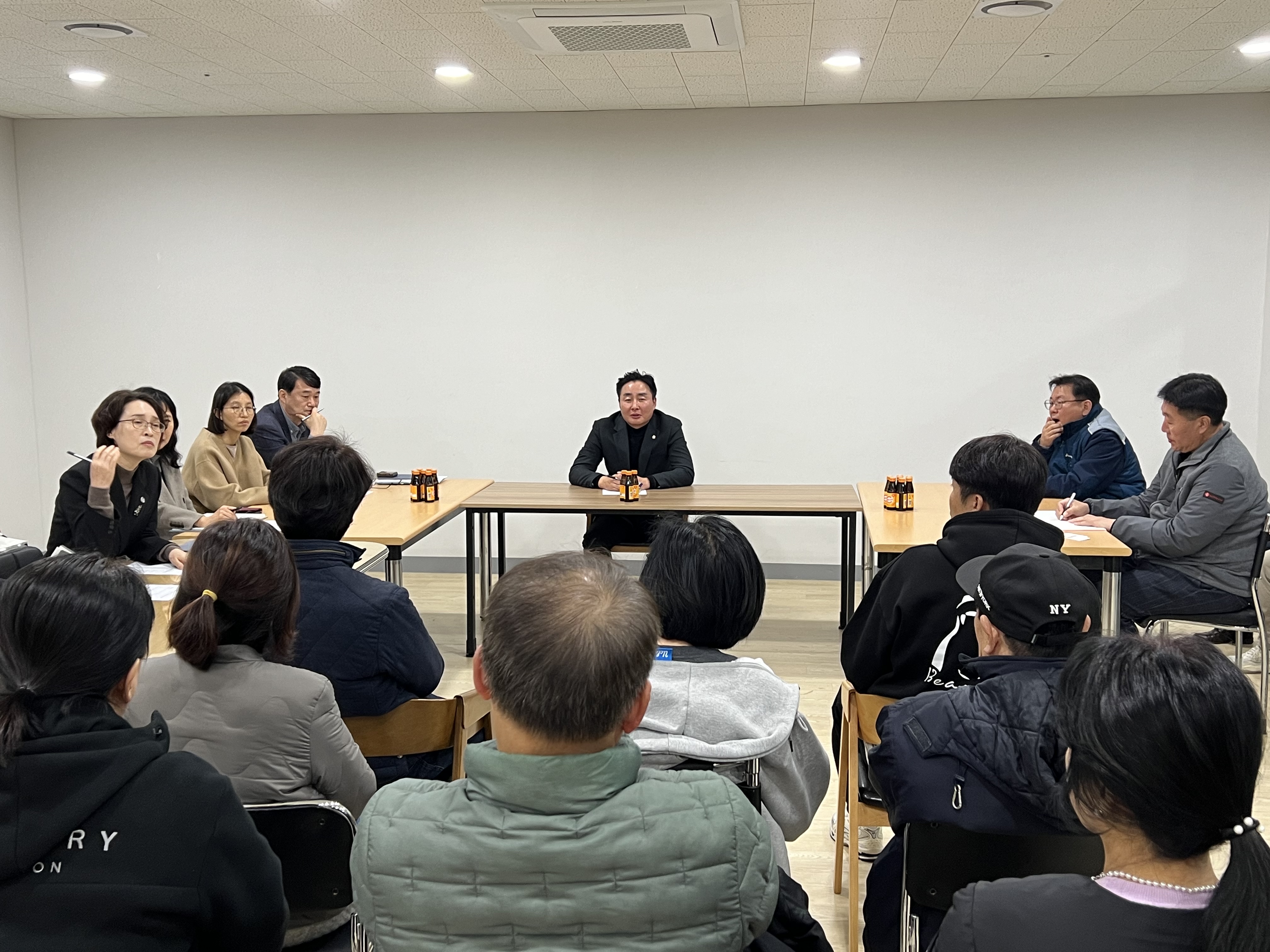 이정훈 남구의원, 신정동 신축공사현장 민원 청취 주민간담회 