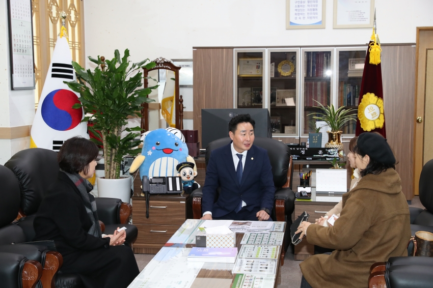 US태화강 국가정원 환경지킴이 임원진 내방_2