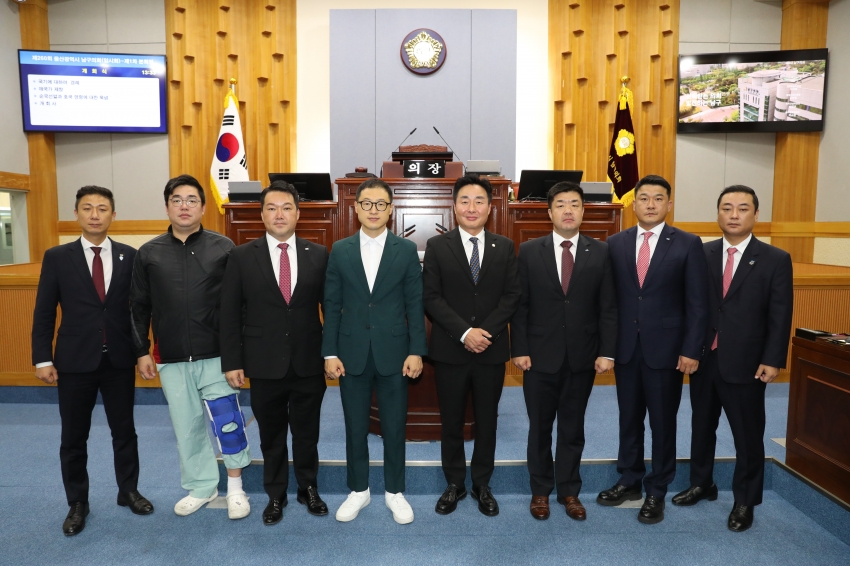 이정훈 남구의장, 김상욱 국회의원 당선인·울산권역 7개롬 청년회의소회장(JC) 간담회_2