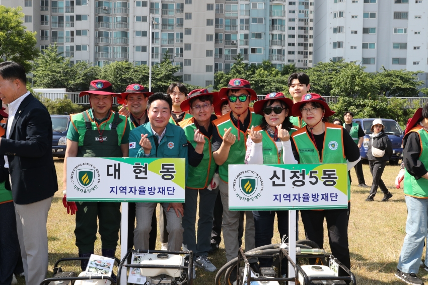 남구 지역자율방재단 수혜복구 양수기 기동훈련_2