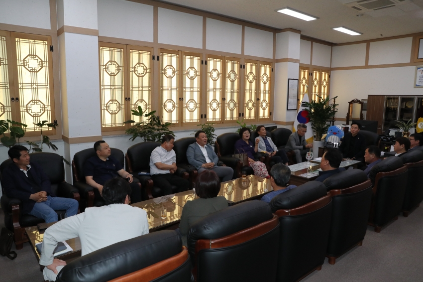 남구 주민자치위원장협의회 내방 및 회의_4