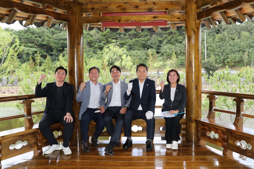 지산저수지 수변경관 조성사업 준공식_5