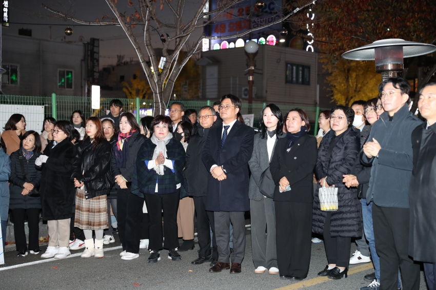 왕생이길 야간경관 점등식_3