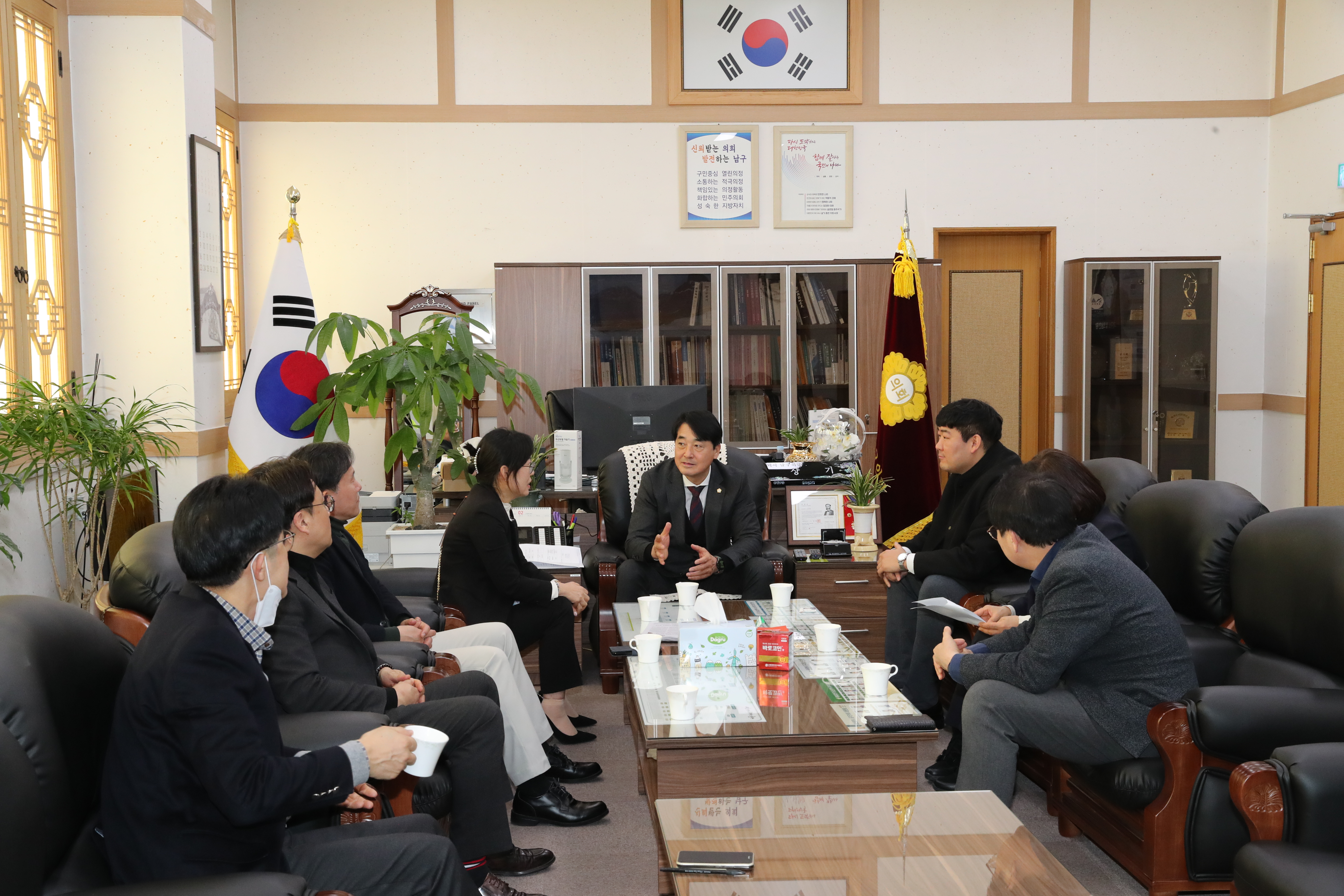 남구의회-남구수어통역센터 수어통역 업무협약 체결