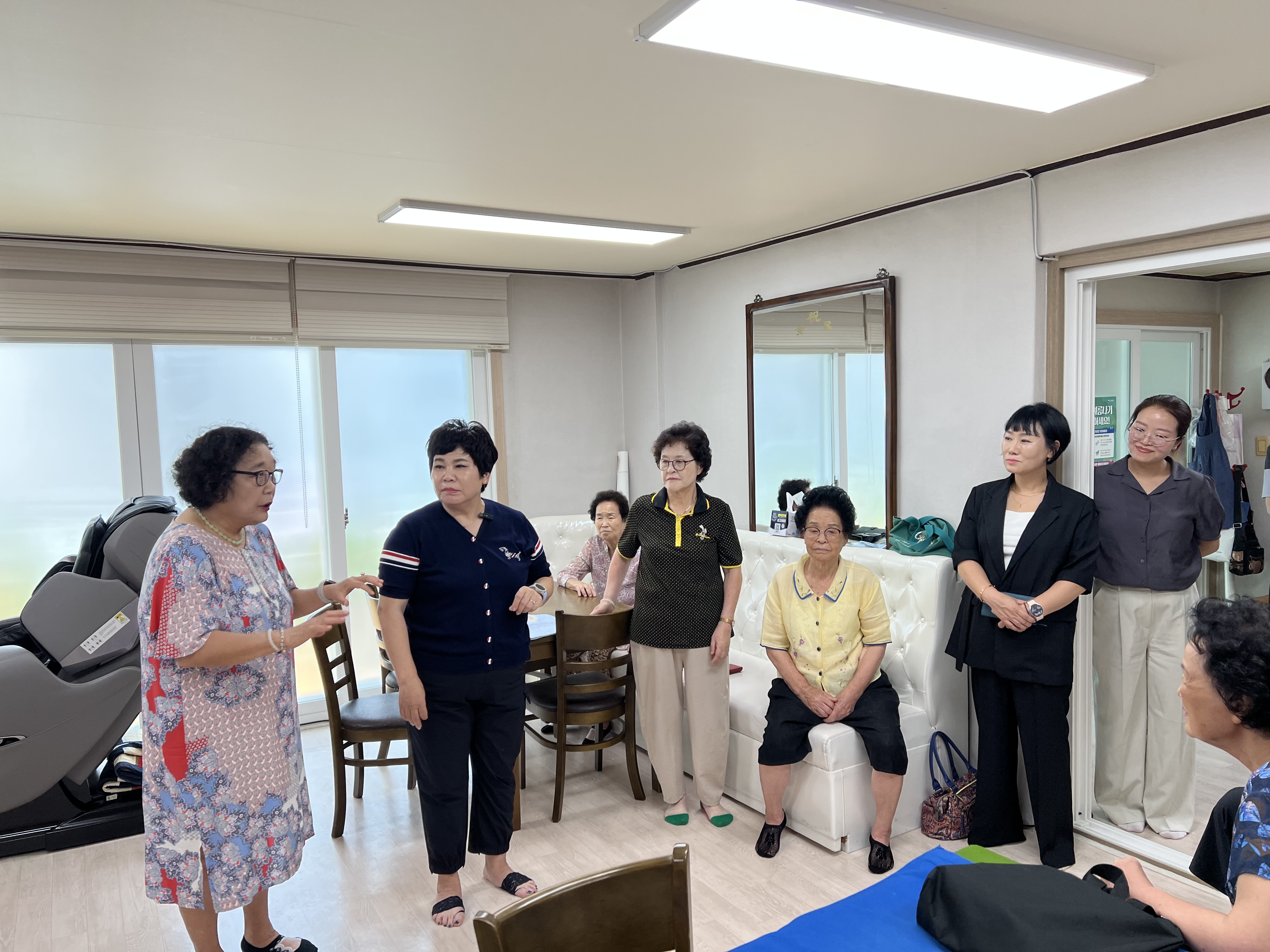 박인서 남구의원, 폭염취약계층 어르신 무더위쉼터 현장 점검