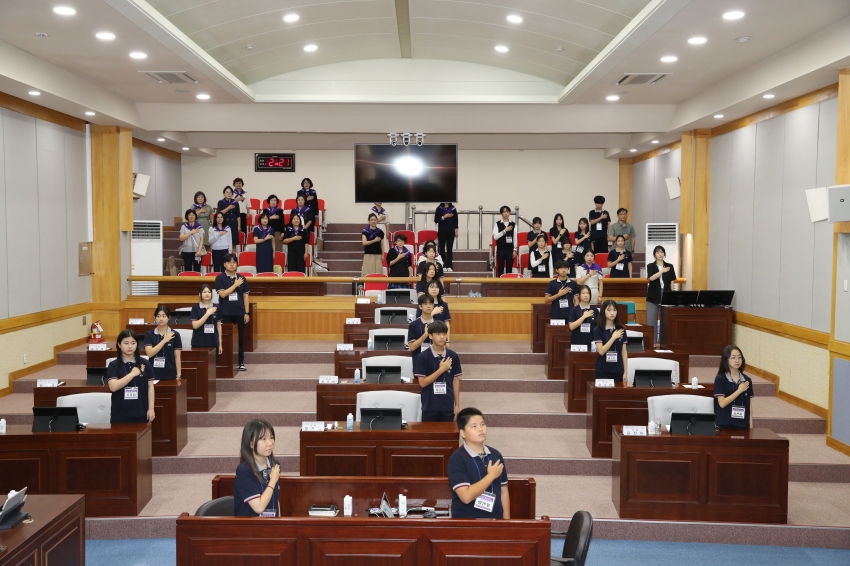 (사)의회를 사랑하는 사람들 울산남구지회 청소년 정치 체험 프로그램 [대현중 모의의회]_7