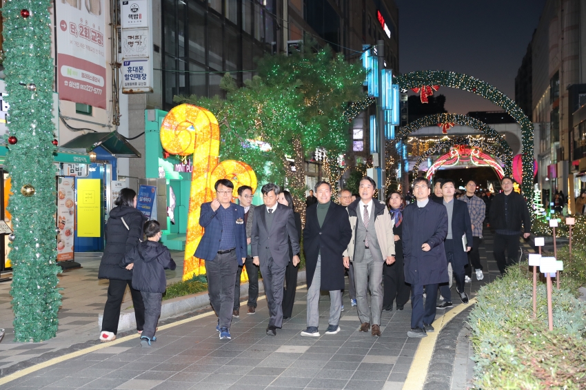 겨울빛거리 야간경관 점등행사(삼산디자인거리)_3