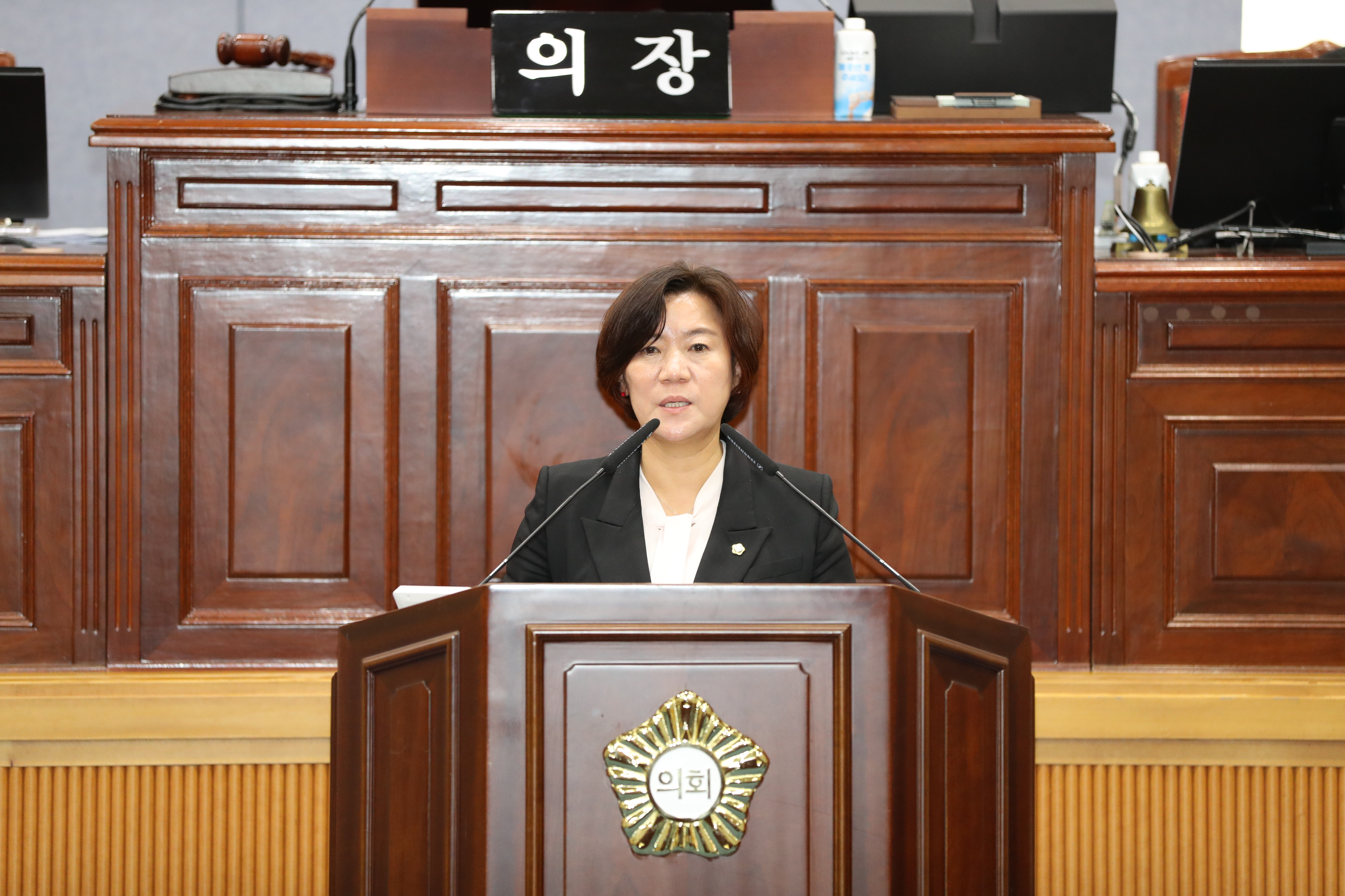 제9대 남구의회 전반기 의장에 이양임 의원 선출