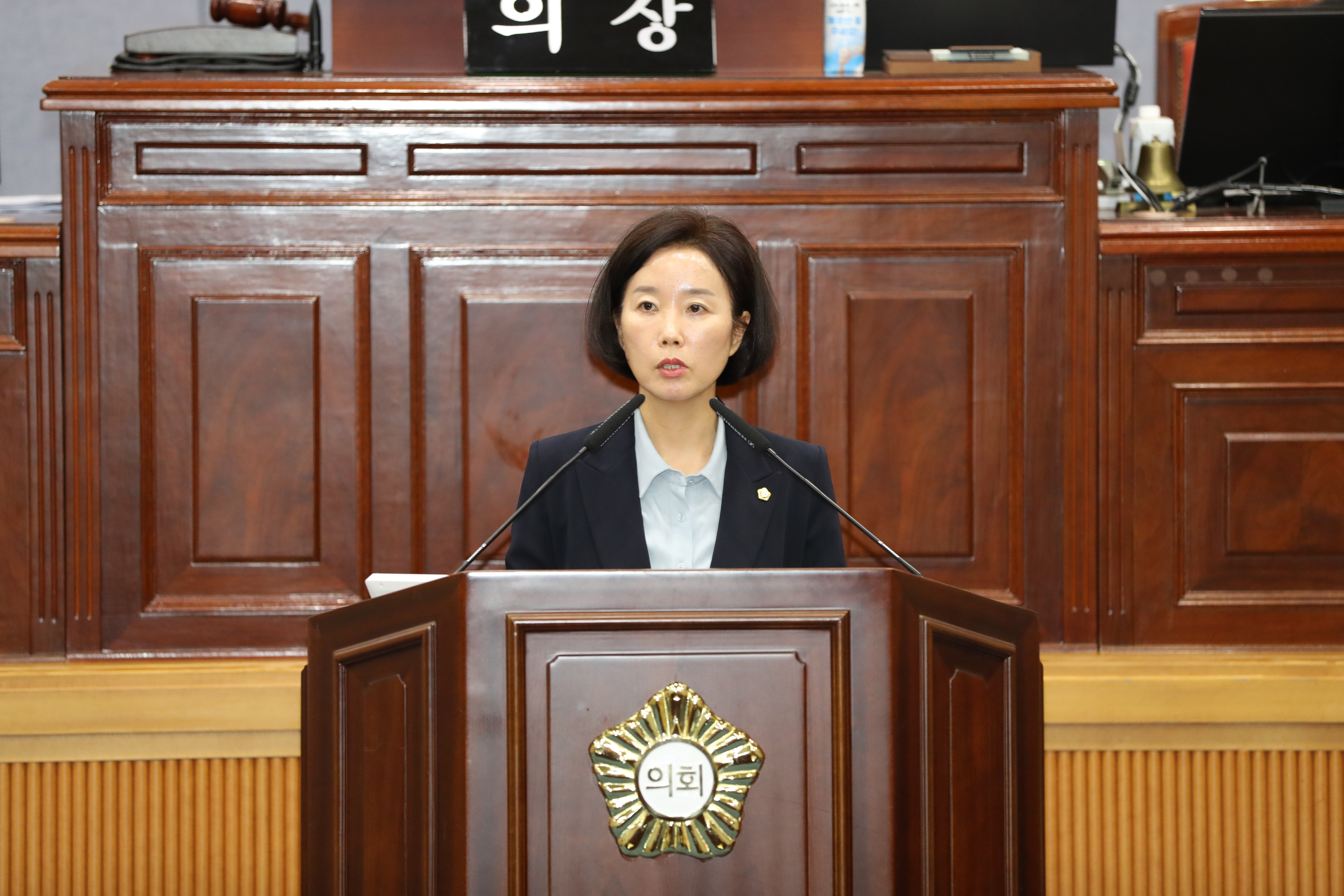 제9대 남구의회 전반기 의장에 이양임 의원 선출