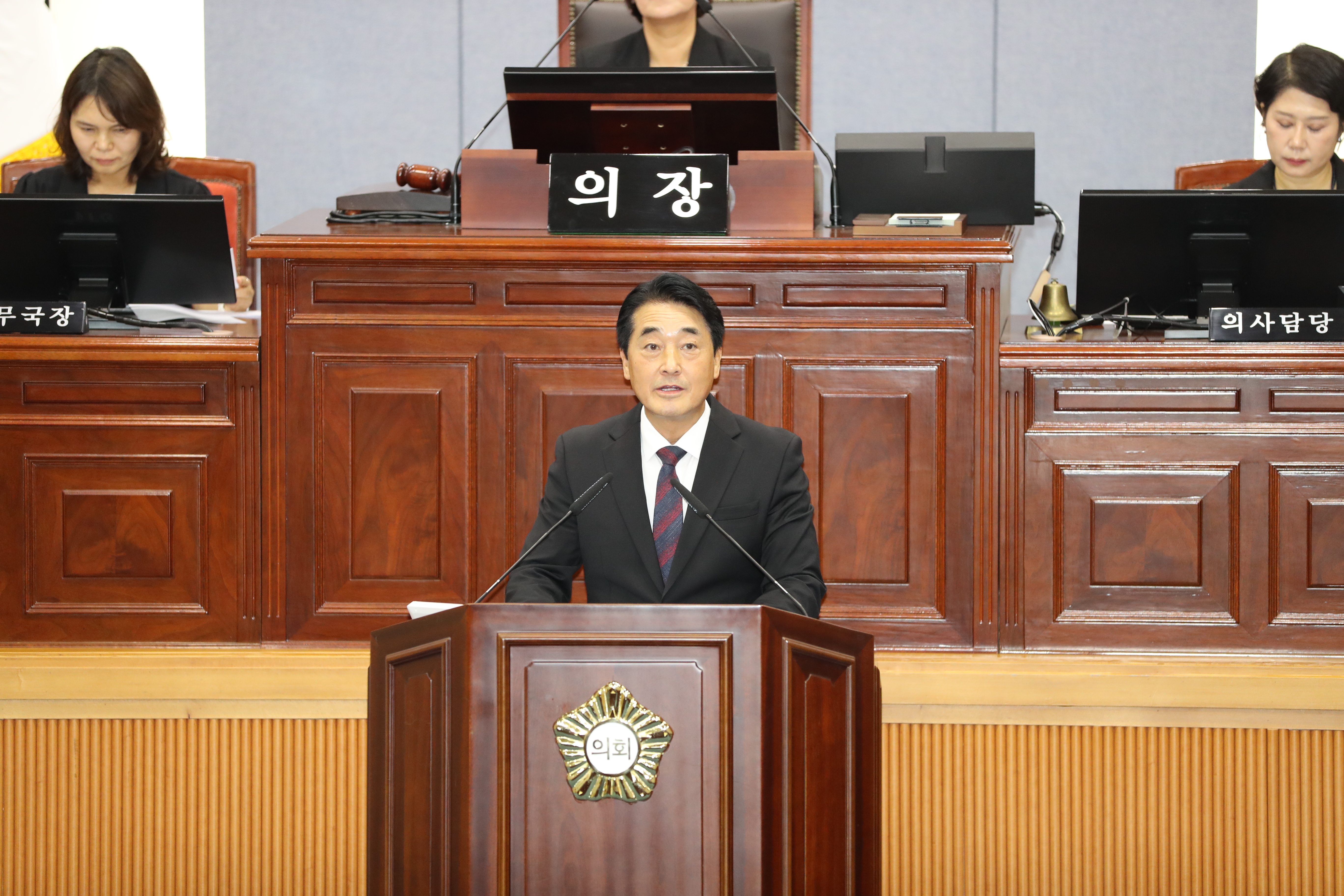이상기 남구의원, “자율방범대 초소-경로당 유휴 공간 공유 제안”