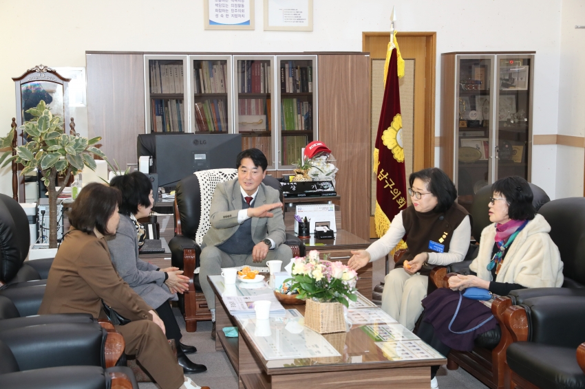 문수로타리클럽 임원진 내방_2