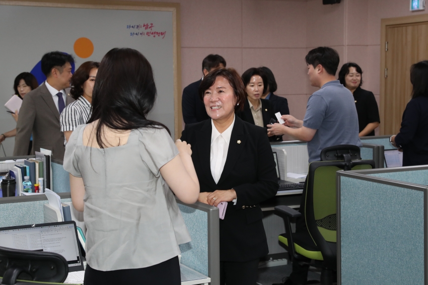 남구프래스센터 방문(제9대 남구의회 의장단)_1
