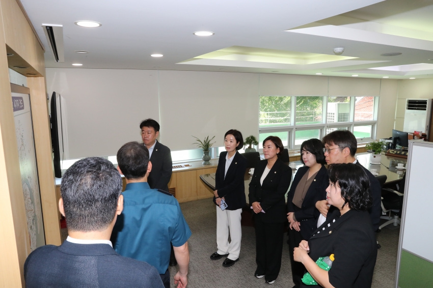남부경찰서 방문(제9대 남구의회 의장단)_4