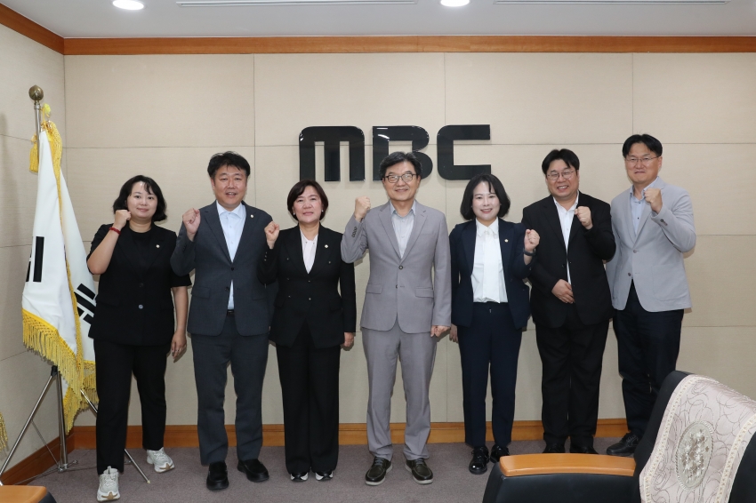 제9대 남구의회 의장단 유관기관 방문(울산MBC, 울산매일, 연합뉴스)_1