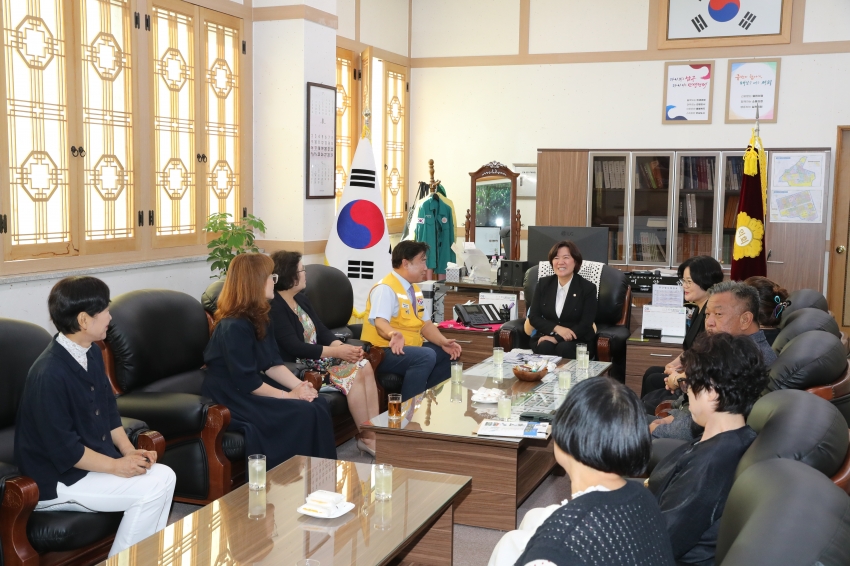 대한적십자사 울산 남구협의회 임원진 내방_2