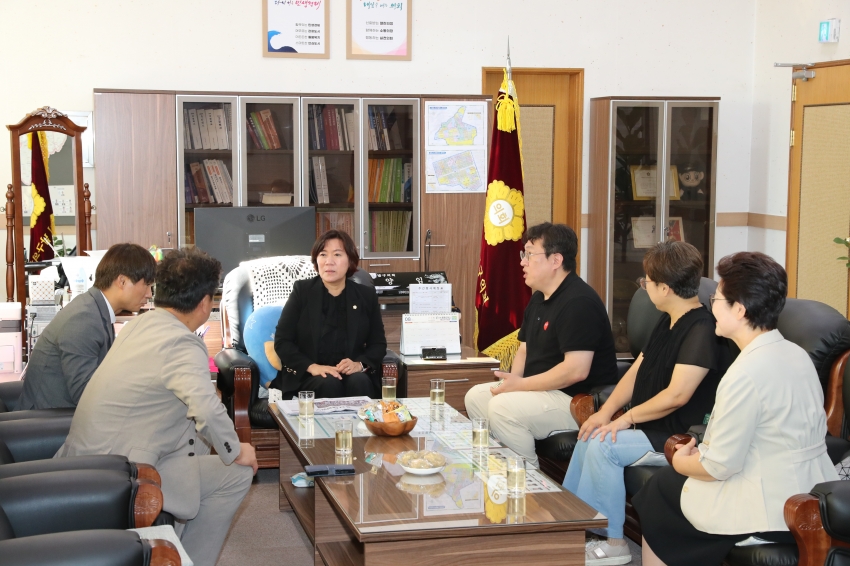 울산 남구 지역사회보장협의체 임원진 내방_2