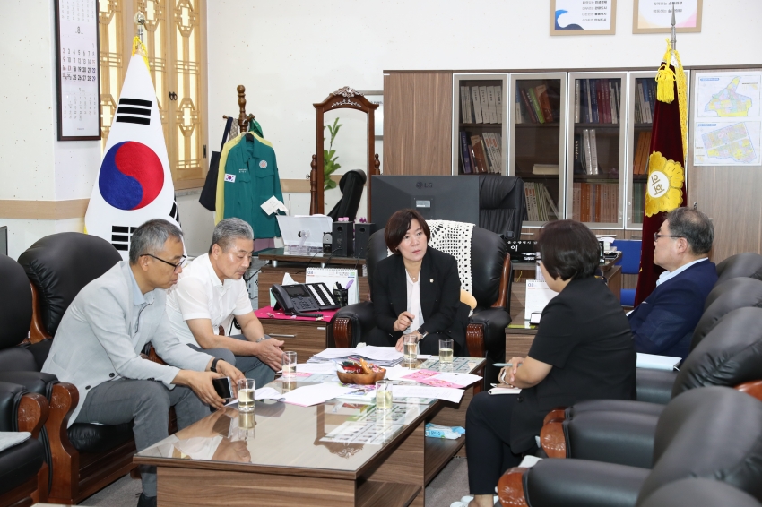 울산지체장애인협회 남구지회 임원진 내방_0