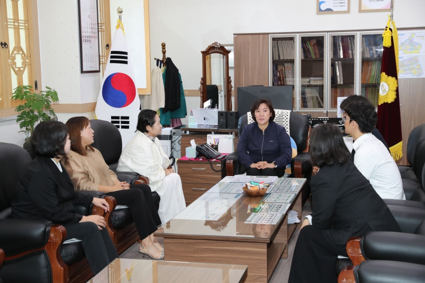 울산 피해장애아동쉼터 센터 임원진 내방_2