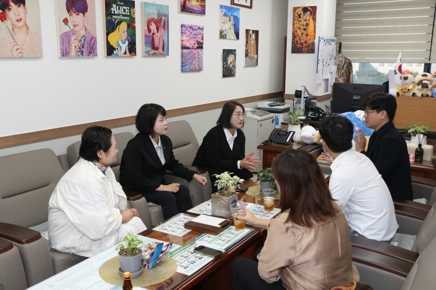 울산 피해장애아동쉼터 센터 임원진 내방_3